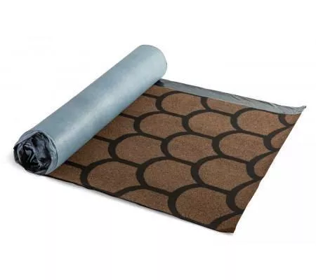 РУЛОННАЯ ЧЕРЕПИЦА Бобровый хвост, коричневая купить в краснодаре