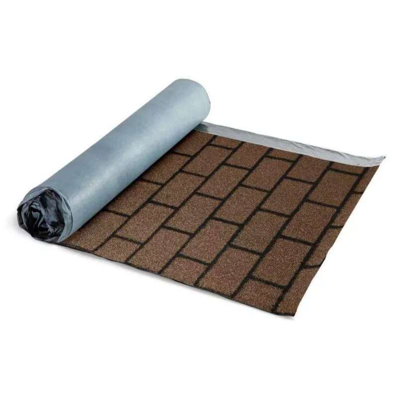 РУЛОННАЯ ЧЕРЕПИЦА Кирпичная кладка (коричневая) купить в краснодаре