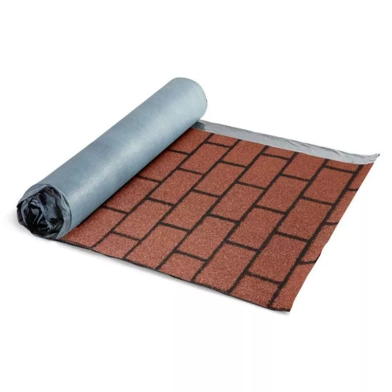 РУЛОННАЯ ЧЕРЕПИЦА Кирпичная кладка (красная) купить в краснодаре