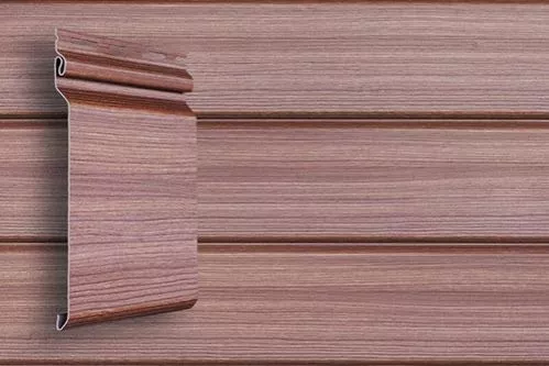 Акриловый сайдинг Grand Line Natural-брус Tundra S7 Рябина купить в краснодаре