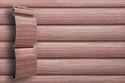 Виниловый сайдинг Grand Line Блок-хаус D4.8 Tundra Рябина купить в краснодаре