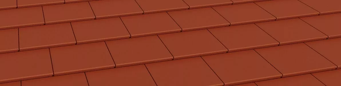 Рядовая черепица Тегалит красный Braas купить в краснодаре