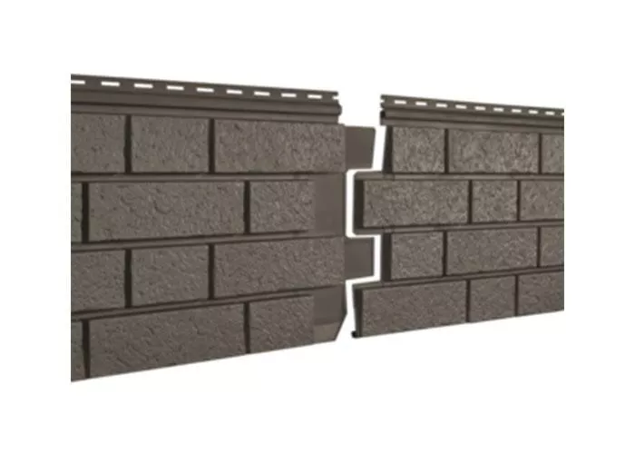 Фасадные (цокольные) панели Ю-Пласт Стоун Хаус S-lock Клинкер бежевый купить в краснодаре