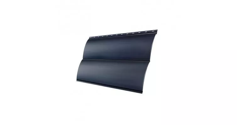 Сайдинг Блок-хаус 0,390 0,45 Drap RAL 7024 мокрый асфальт купить в краснодаре