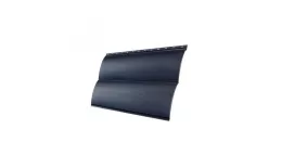 Сайдинг Блок-хаус 0,390 0,45 Drap RAL 7024 мокрый асфальт. Артикул: 41258