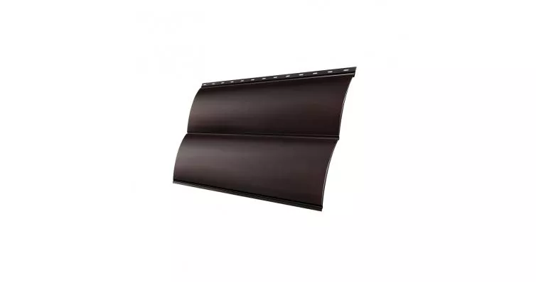 Сайдинг Блок-хаус 0,390 0,45 Drap RAL 8017 шоколад купить в краснодаре