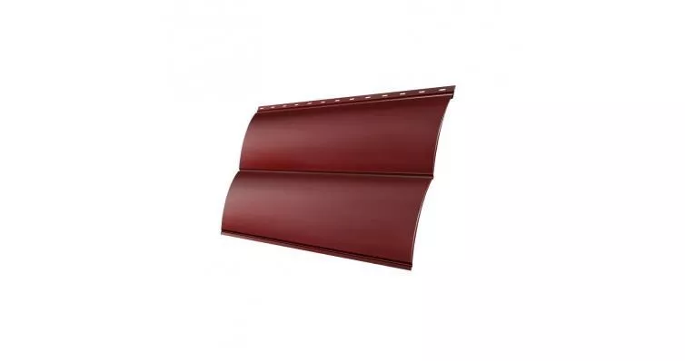 Сайдинг Блок-хаус 0,390 0,5 Satin RAL 3009 оксидно-красный купить в краснодаре