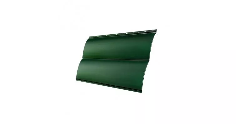 Сайдинг Блок-хаус 0,390 0,5 Satin RAL 6005 зеленый мох купить в краснодаре