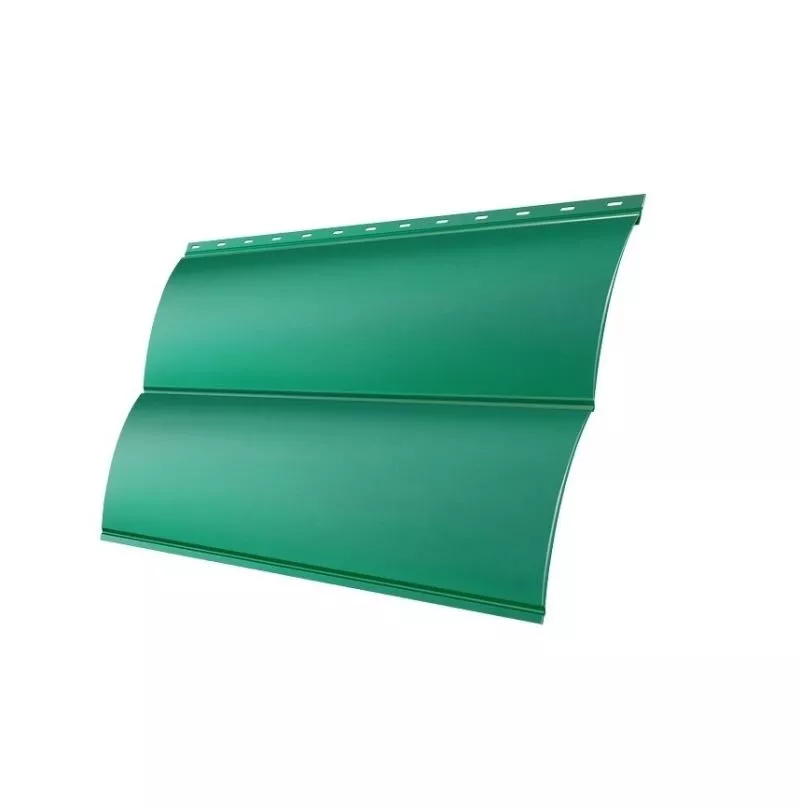 Сайдинг Блок-хаус 0,390 Grand Line 0,45 PE RAL 5021 водная синь купить в краснодаре