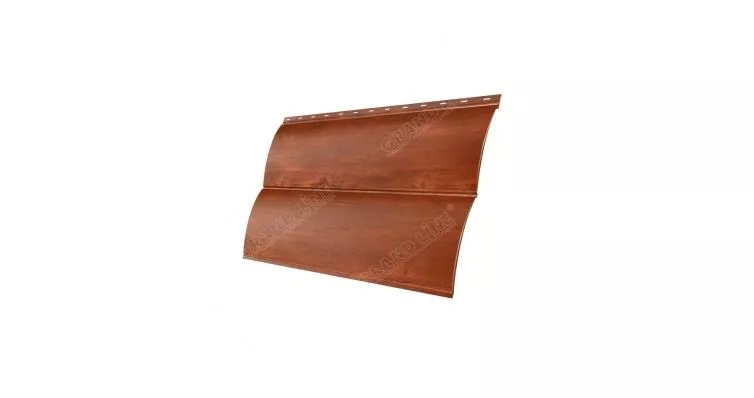 Сайдинг Блок-хаус 0,390 Grand Line 0,45 Print Elite Cherry Wood TwinColor купить в краснодаре