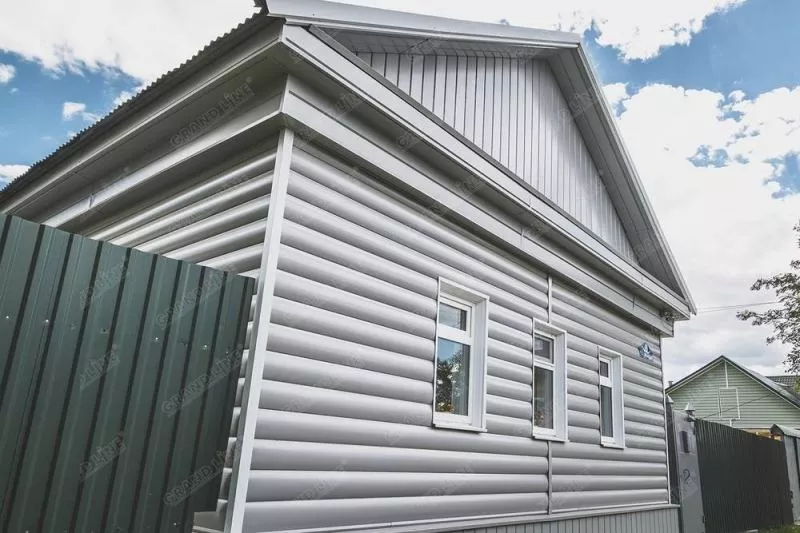 Сайдинг Блок-хаус 0,390 Grand Line 0,45 Print Elite Nordic Wood TwinColor купить в краснодаре