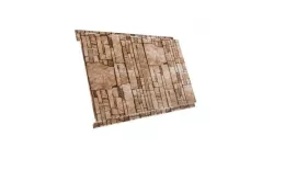 Металлический сайдинг Grand Line Вертикаль Классик Print Elite Камень песчаник. Артикул: GrandLine-MS340