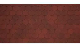 Гибкая черепица Tegola ASSISI Sangiovese 400 (красный Санджовезе). Цена: 869 руб. Артикул: Tegola_New_019