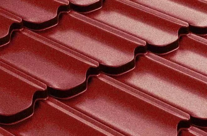 Металлочерепица Grand Line Квинта плюс (Kvinta Plus) 0,5 Satin RAL 3011 красно-коричневый купить в краснодаре