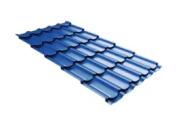 Металлочерепица GL Квинта плюс (Kvinta Plus) 0,5 Satin RAL 5005 сигнально-синий – Купить оптом и в розницу