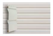 Сайдинг Корабельная доска Grand Line Color Plus белый (3,66м) – Купить оптом и в розницу