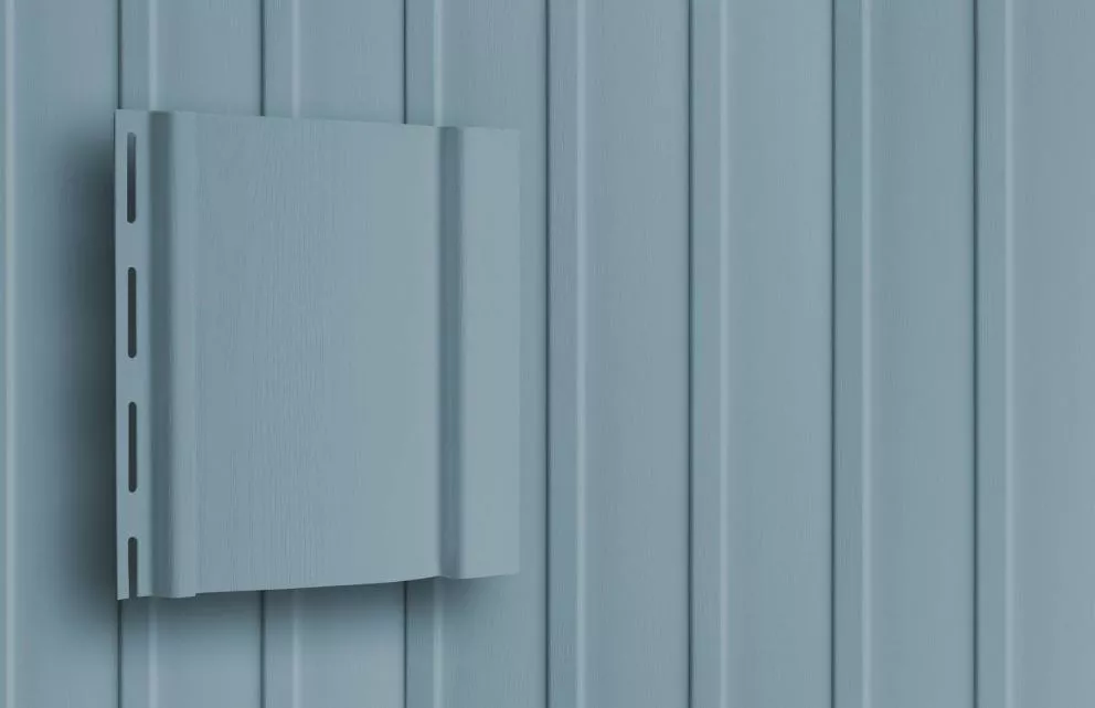 Сайдинг Вертикальный Grand Line Color Plus голубой (3,0м) купить в краснодаре