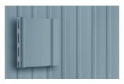 Сайдинг Вертикальный Grand Line Color Plus голубой (3,0м) – Купить оптом и в розницу