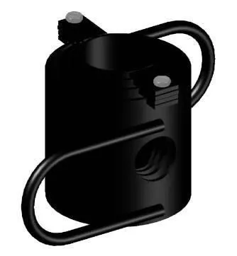 Вороток с петлями для сваи универсальный грунт трехкомпонентный черный купить в краснодаре