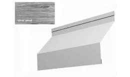 Ламель жалюзи Milan new 0,45 Print Premium Silver Wood GL. Артикул: 28028