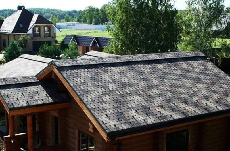 Гибкая черепица Tegola Nordland Лемех серо-коричневый купить в краснодаре