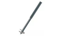 Столб Винтовой 3000мм 60х60-2000мм/d57-1000мм, цинко-порошковое + ППК RAL. Цена: 2179 руб. Артикул: Yuventa_Stolb_vint_006