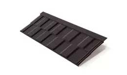 Композитная черепица Metrotile MetroViksen Серый. Цена: 1612 руб. Артикул: Metrotile5-grey