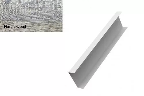 Декоративная накладка на столб жалюзи Milan,Tokyo 0,45 Print Elite Nordic Wood GL купить в краснодаре