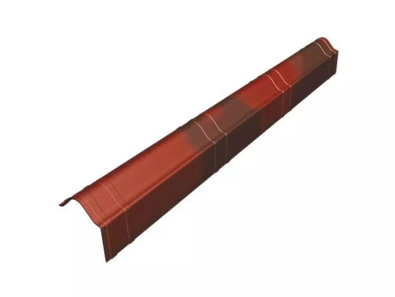 Щипец (Торцевая планка) Ондувилла, красный 3D купить в краснодаре