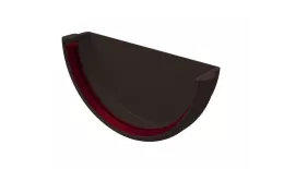 Заглушка желоба универсальная ПВХ Grand Line Стандарт Коричневый. Цена: 63 руб. Артикул: GL_vod_15