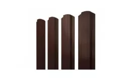 Штакетник Grand Line Прямоугольный фигурный 0,45 PE Double RAL 8017 Шоколад. Цена: 103 руб. Артикул: Prymoyg_fig_ GL31