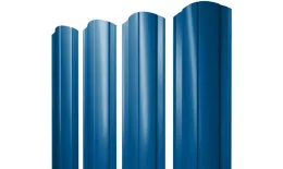 Штакетник Круглый фигурный 0,4 PE RAL 5005 сигнальный синий. Цена: 105 руб. Артикул: 38222