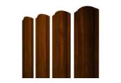 Штакетник Круглый фигурный 0,4 Print Premium Golden Wood Intense FTC – Купить оптом и в розницу