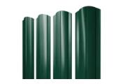 Штакетник Круглый фигурный 0,45 Drap TR RAL RAL 6005 зеленый мох – Купить оптом и в розницу