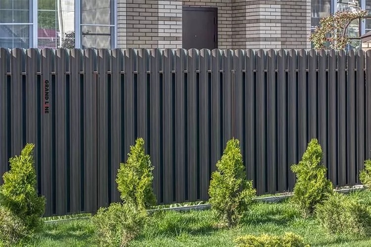 Штакетник Круглый фигурный 0,45 Print Elite Coffee Wood TwinColor купить в краснодаре