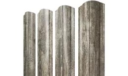 Штакетник Круглый фигурный 0,45 Print Elite Nordic Wood TwinColor. Цена: 195 руб. Артикул: 39115