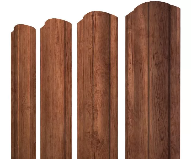 Штакетник Круглый фигурный 0,45 Print Premium Rowan Wood Intense FTC купить в краснодаре
