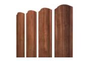 Штакетник Круглый фигурный 0,45 Print Premium Rowan Wood Intense FTC – Купить оптом и в розницу