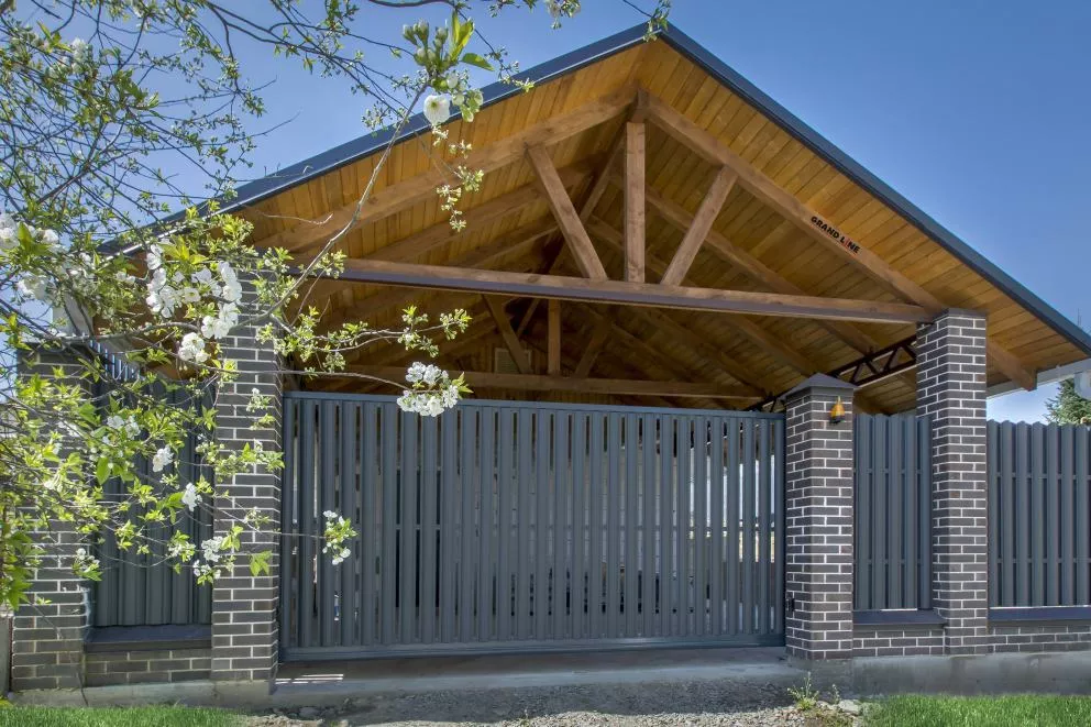 Штакетник Круглый фигурный 0,5 PurLite Matt RAL 7024 мокрый асфальт купить в краснодаре