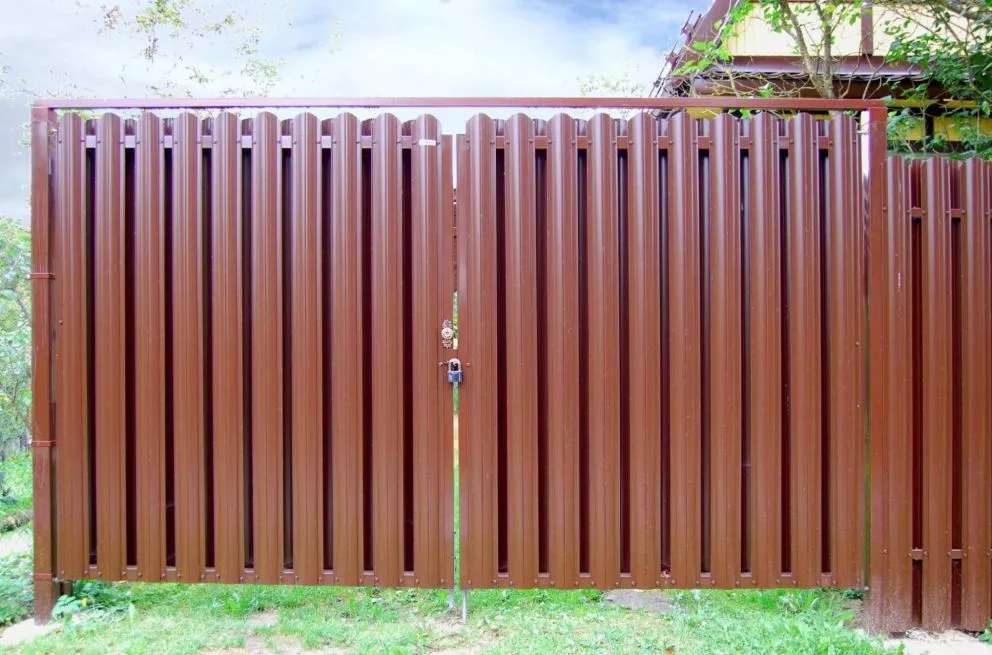 Штакетник Круглый фигурный 0,5 Satin Matt RAL 9005 черный купить в краснодаре