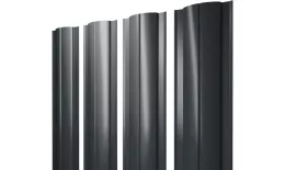 Штакетник Круглый с прямым резом 0,45 Drap TR RAL 7016 антрацитово-серый. Цена: 131 руб. Артикул: 45768