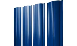 Штакетник Круглый с прямым резом 0,45 PE RAL 5002 ультрамариново-синий. Цена: 114 руб. Артикул: 45780