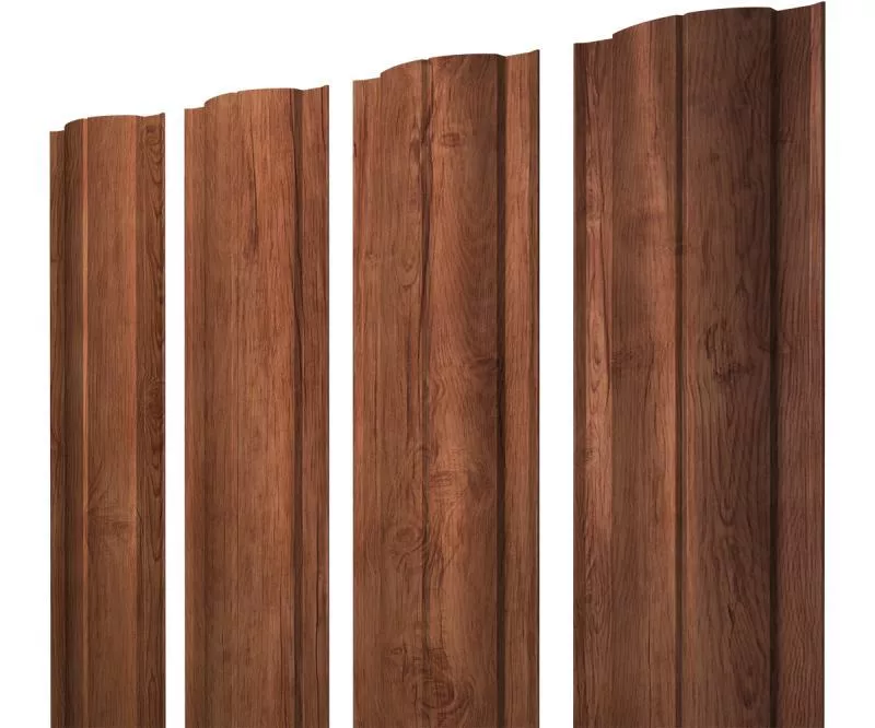 Штакетник Круглый с прямым резом 0,45 Print Premium Rowan Wood Intense FTC купить в краснодаре