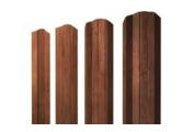 Штакетник М-образный А фигурный 0,45 Print Premium Rowan Wood Intense FTC – Купить оптом и в розницу