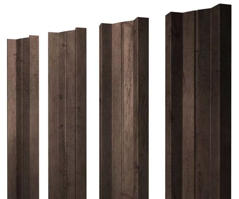 Штакетник М-образный А с прямым резом 0,45 Print Premium Almond Wood Fresh купить в краснодаре