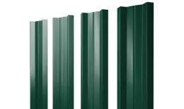 Штакетник М-образный А с прямым резом 0,5 PE RAL 6005 зеленый мох. Цена: 103 руб. Артикул: 38387