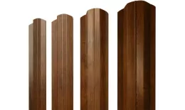 Штакетник М-образный B фигурный 0,45 Print Elite Golden Wood TwinColor. Цена: 165 руб. Артикул: 38331