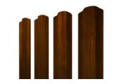 Штакетник М-образный B фигурный 0,45 Print Premium Golden Wood Intense FTC – Купить оптом и в розницу