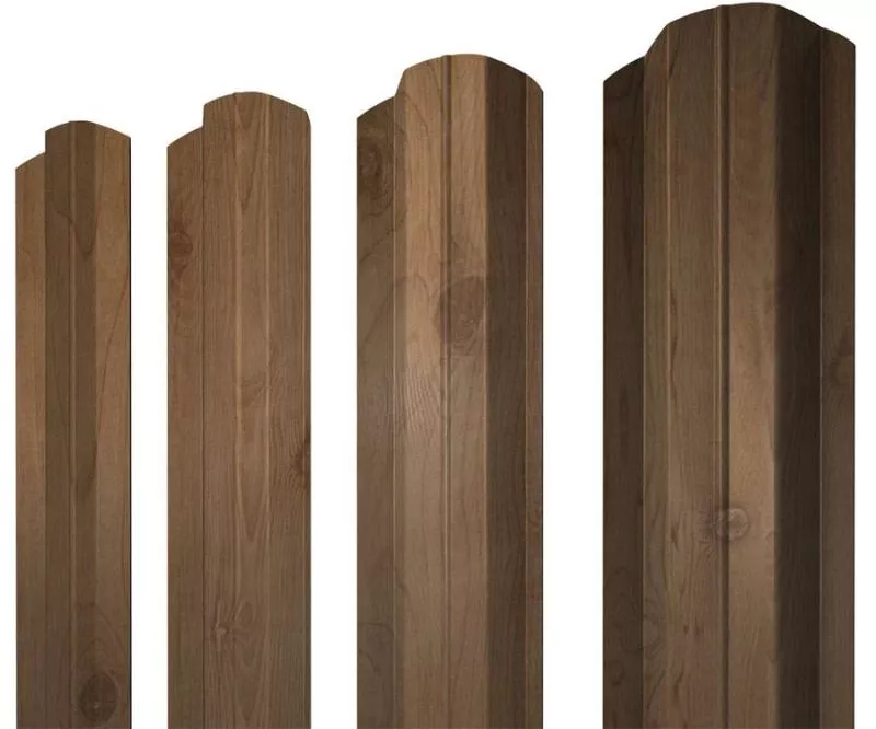 Штакетник М-образный B фигурный 0,45 Print Premium Pine Wood Fresh купить в краснодаре