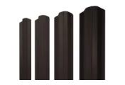 Штакетник М-образный B фигурный 0,5 Drap TX RR 32 темно-коричневый – Купить оптом и в розницу
